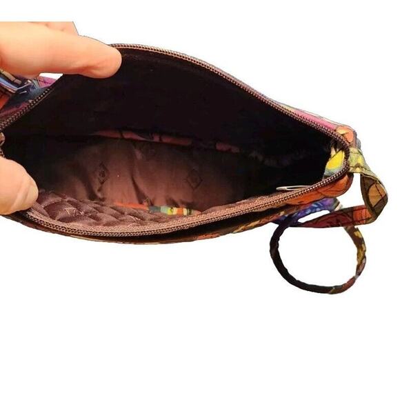 Vera Bradley Jazzy Blooms Crossbody Handbag Very Clean! - Picture 5 of 5